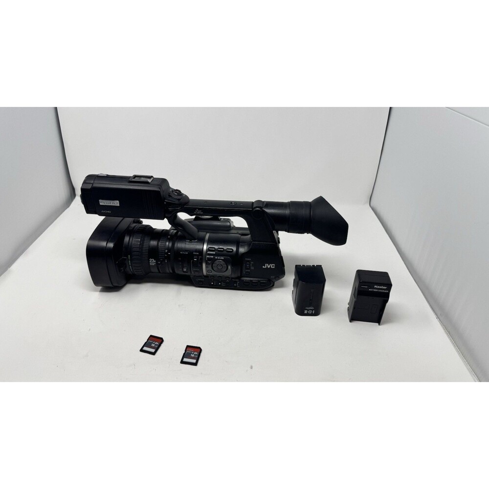 JVC GY-HM650U ProHD AVCHD Video Camcorder With 954Hrs (Read)